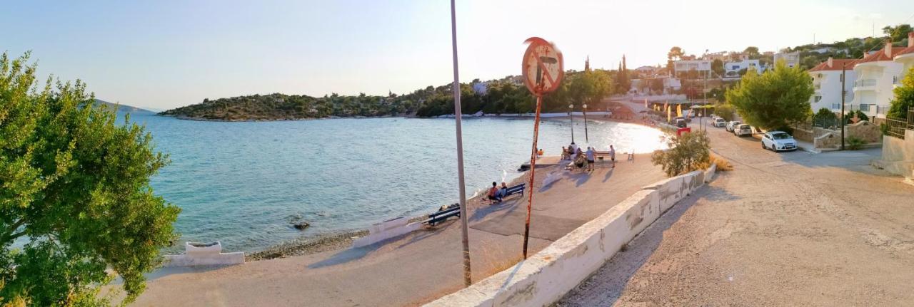 Ξένιος Ζευς Ηλιακτής. Χώρος Χαλάρωσης & Ξεκούρασης Lägenhet Agios Georgios  Exteriör bild