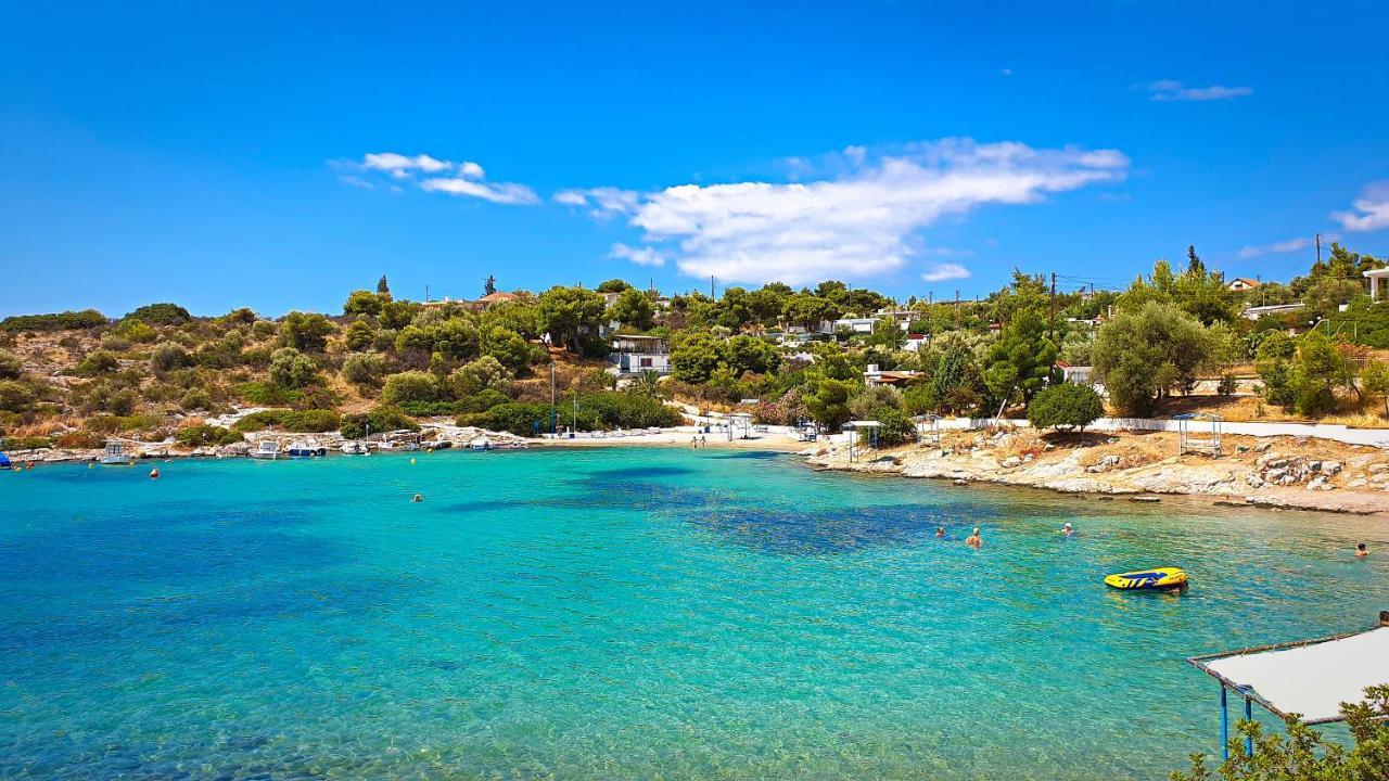 Ξένιος Ζευς Ηλιακτής. Χώρος Χαλάρωσης & Ξεκούρασης Lägenhet Agios Georgios  Exteriör bild